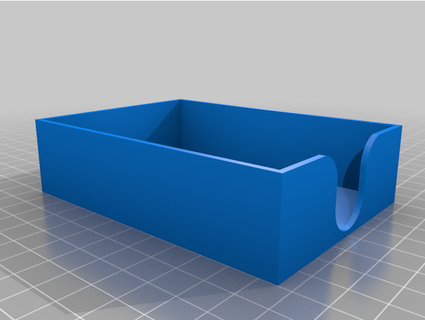 a7 flashcard holder ocelotzlasu Containers paper box 3d print model - Mito3D