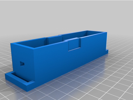 commutateur bot Cas gaine salle bains 3d print model - Mito3D
