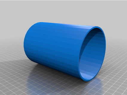 basic cylindrical pot printerminter1 3D Printing 3d print model - Mito3D