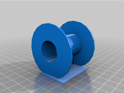 resource friendly wire spool thingy oioioile 3D Printing 3d print model - Mito3D