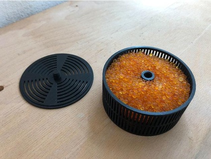 Kieselsäure Gel Box Masterspool Nachfüllung Filament Lager bautz 3D Drucker Zubehör Trockenmittel Container Halter Unterstützung 3d print model - Mito3D