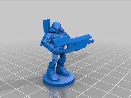 solar empire assault vet - battalion wars brettp4226 Video Games gamecube model nintendo soldier wii 3d print model - Mito3D