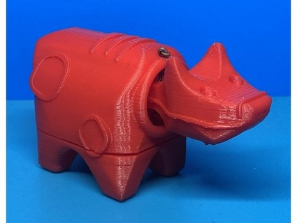 akabeko yukihiro20200801 Animals covid-19 cow filament tailsman toy 3d print model - Mito3D