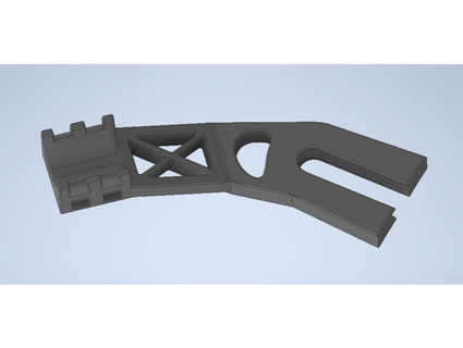 sidewinder cama cable presion alivio lewdawg13 3D impresora partes artillería administración x1 3d print model - Mito3D