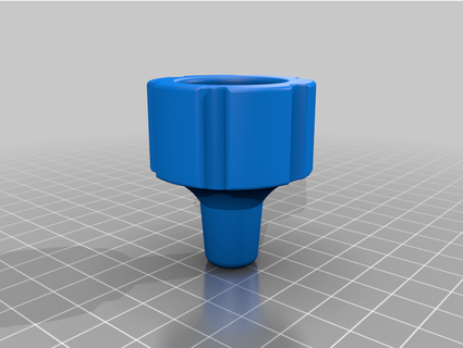 cessna prop knob vipecrx Scans & Replicas 3d print model - Mito3D