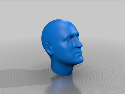 adolf hitler head facegen ganaras Sculptures 3dkitbash kitbash mashup miniature sculpture 3d print model - Mito3D