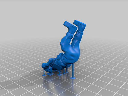 dalgıç balık takımyıldız yeniden düzenleme sans guivermicelli insanlar 3d print model - Mito3D