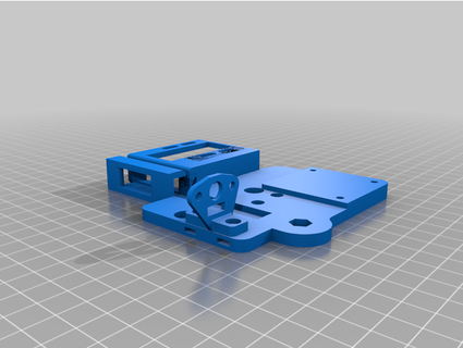 Hemera montieren cr10s Profi v2 Hamad 3D Drucker Extruder 3d print model - Mito3D