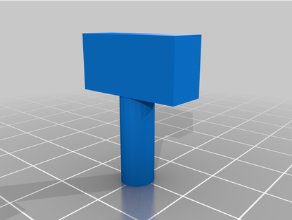 base tuner bouton joga48 3D impression hexagonal musique régler 3d print model - Mito3D