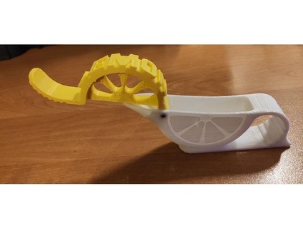 limón exprimidor paso edición césped mano herramientas 3d print model - Mito3D