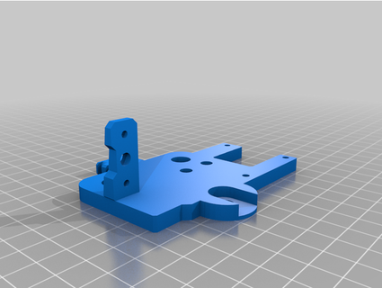 hemera modular aio montar mikeyspike 3D impresora partes e3d ender3 ender 3 xcarriage 3d print model - Mito3D