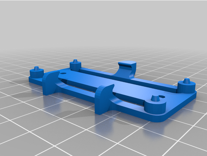 frambuesa pi sencillo snap fit soporte friki equitación electrónica montar caso funda cero encajar chasquido juntos pared 3d print model - Mito3D