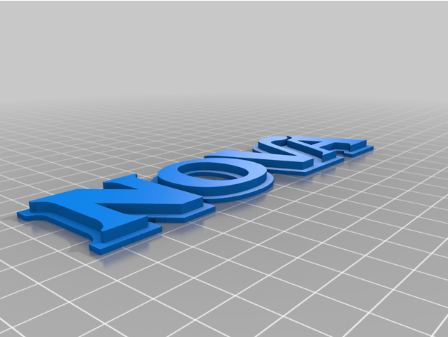 4th gen Nova Logo Jefferylackey Automobil 3D print model - Mito3D