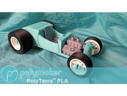 polyterra frisiertes Auto Coupe Traum Zoll Automobil 3d print model - Mito3D