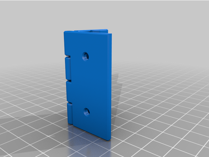 hinge aluminum profile lanzin 3D Printing 3d print model - Mito3D
