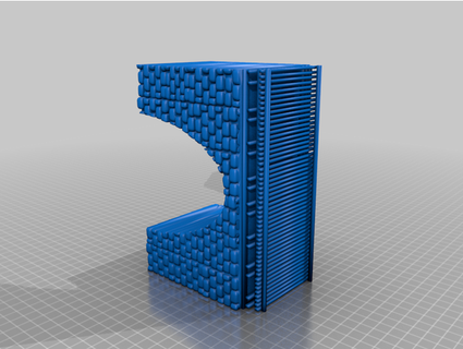 ho escala entrenar puente menfishen electrónica 3d print model - Mito3D