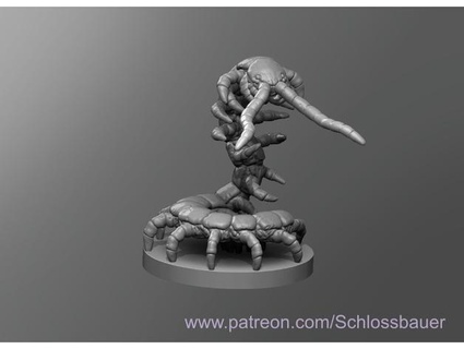 centipede schlossbauer Toys & Games dnd dungeons dragons tabletop 3d print model - Mito3D