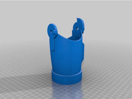 piezas brazo kwawu enroscables mggsoft bricolaje diy niop bicho protesis 3d print model - Mito3D