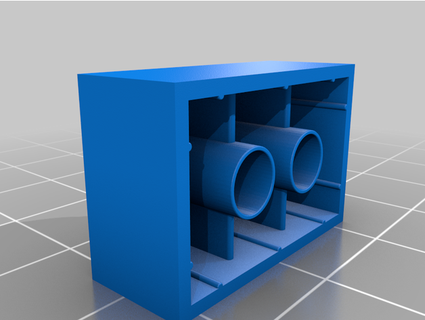 lego brique 2x3 haute détail mec 3d print model - Mito3D