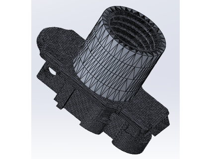 ar buffer tubo adaptador stribog nicolaswaquet 3d print model - Mito3D