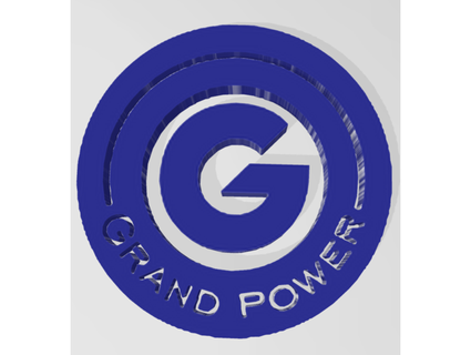 grand power logo nicolaswaquet 3d print model - Mito3D