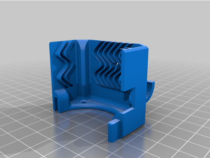 hero g5 direct drive cooler aethro 3d print model - Mito3D