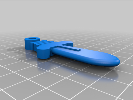 değiştirme kılıç pop up korsan baskı tekne balon ep e REMPLACEMENT dökün pic pirate dition et günler 3d print model - Mito3D