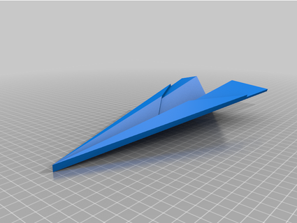 aeroplanino desenho latina 3d print model - Mito3D
