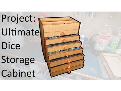 dice storage drawer cabinet wuerfel 3d print model - Mito3D