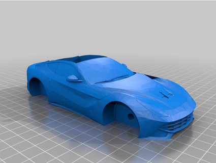 Ferrari f12 duplo jouet Micahjj 3d print model - Mito3D