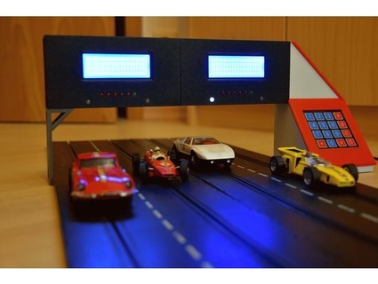 Slotcar Rennen Center Volker Hochholzer 3d print model - Mito3D