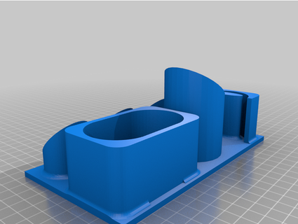 braun razerstand clawgrip 3d print model - Mito3D
