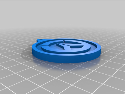 aşırı izleme sembol kolye anahtarlık tah3dprints 3d print model - Mito3D