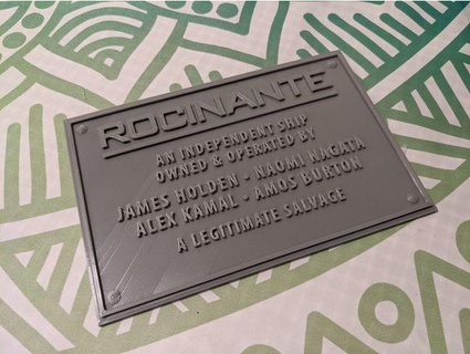 rocinante-a legitimate salvage sonnie 3d print model - Mito3D