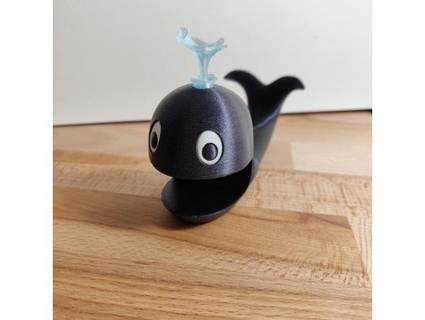 whale headphone hook etuvair 3d print model - Mito3D