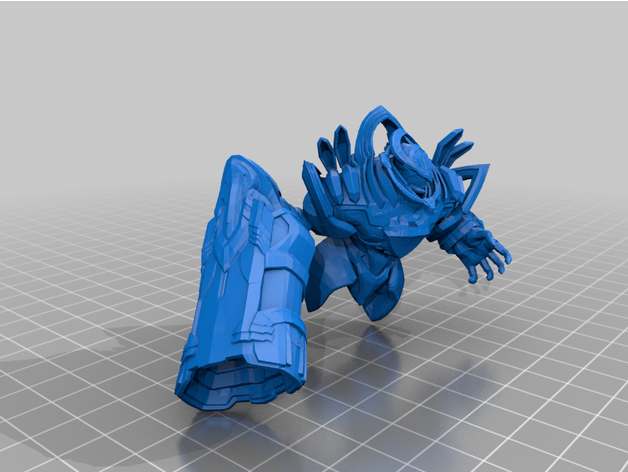 arm legion astral chain irnkman 3D print model - Mito3D