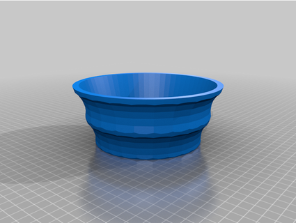 dairesel bonsai tencere destekler açlık 3d print model - Mito3D