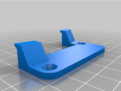 remixed caliper holder nozzle police 3d print model - Mito3D