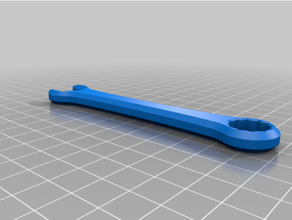 5 16 hex nut wrench 3dprintsandstuff 3d print model - Mito3D