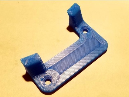 doble remezclado calibrar soporte boquilla extrusor policía 3d print model - Mito3D
