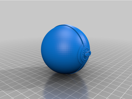 Pokemon leggende pokeball tindotex 3d print model - Mito3D