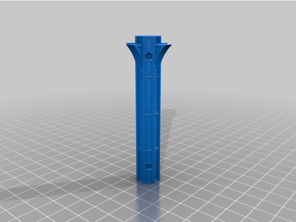 modular magnetic ruins easy print pillar pwtdo 3d print model - Mito3D