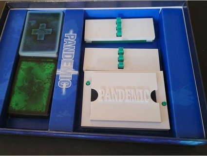 pandemic board game pieces holders dralur 3d print model - Mito3D