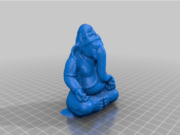 Ganesha Weihrauch Halter Unterstützung mzandtheraspberrypi 3D print model - Mito3D