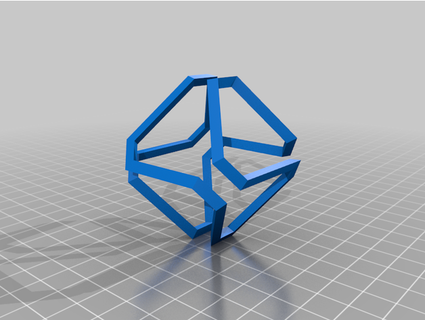 Unendlichkeit Oktaeder swt 3d 3d print model - Mito3D