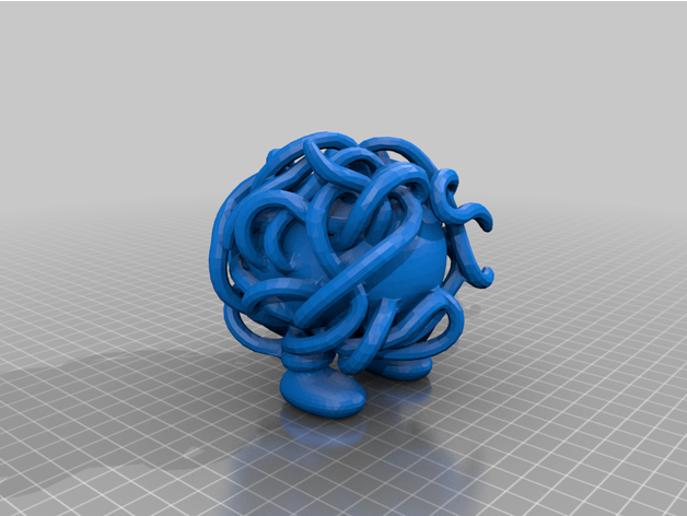 0114 tangela azrith 3D print model - Mito3D