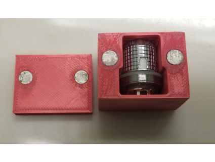 freemax bobina caja tapa magnético zer0ss 3d print model - Mito3D