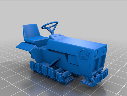 hover lawn tractor jaymull420 3d print model - Mito3D