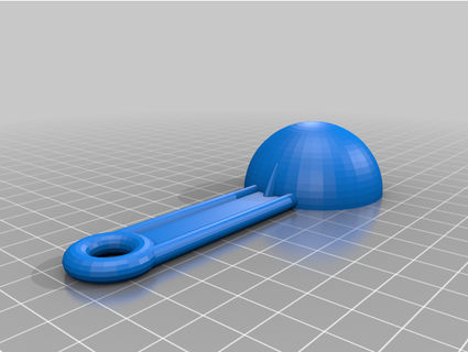 chat biscuit scoop xpandax 3d print model - Mito3D