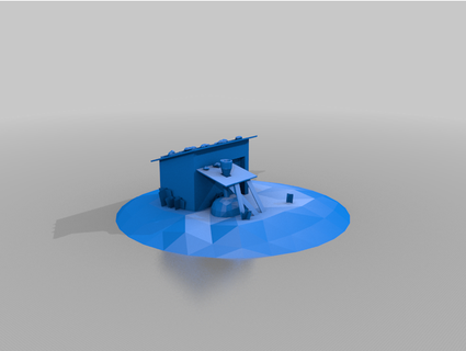 mezarlık kulübe jimjimjimmyjim 3d print model - Mito3D